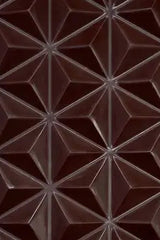 Photo of graphic texture of Deux Cranes dark chocolate.