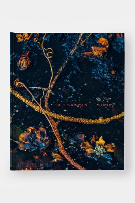 Book cover with floral design and text 'Emily Thompson Flowers' on a dark background ©Phaidon