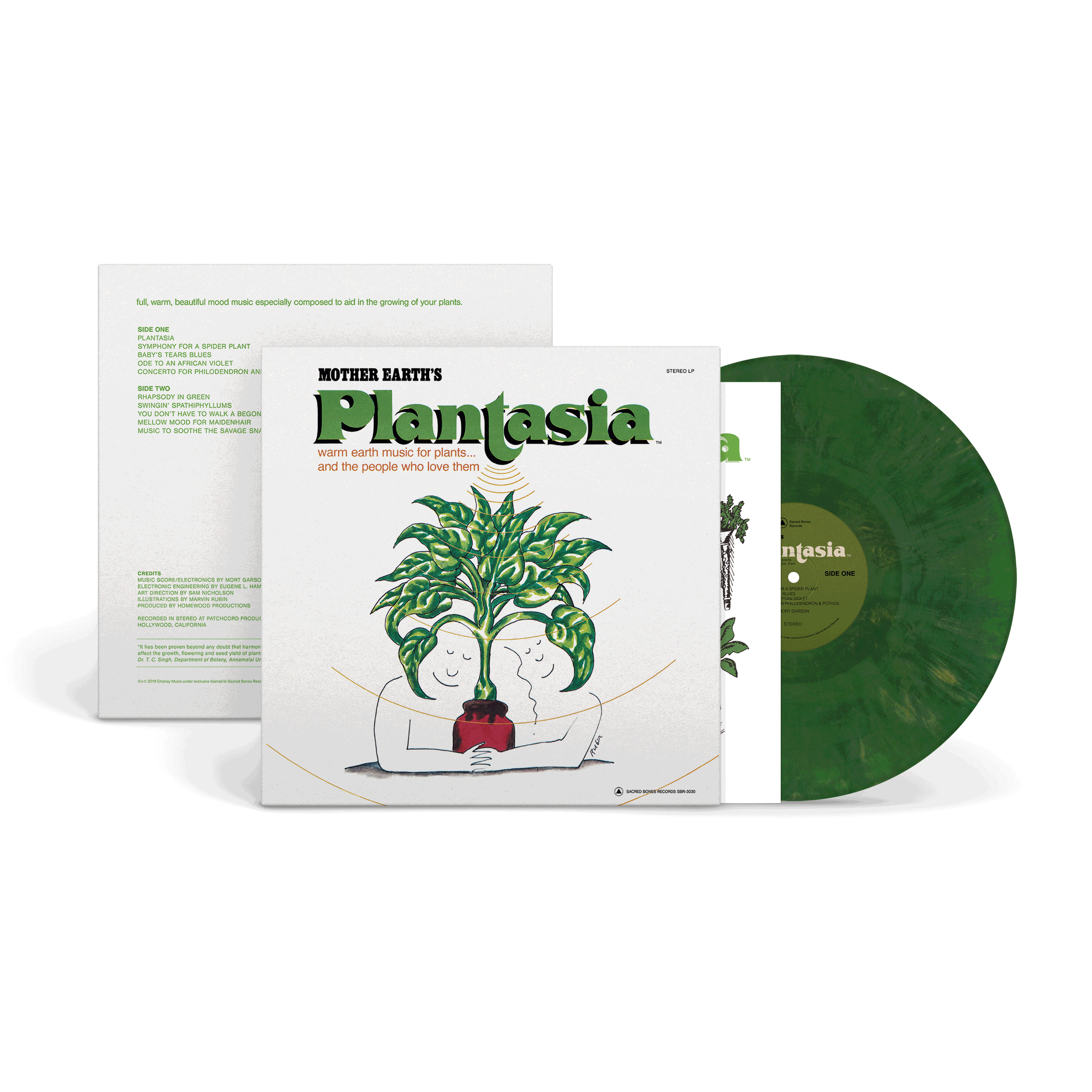 Mother Earth's Plantasia Eco Green Mix Anniversary edition LP