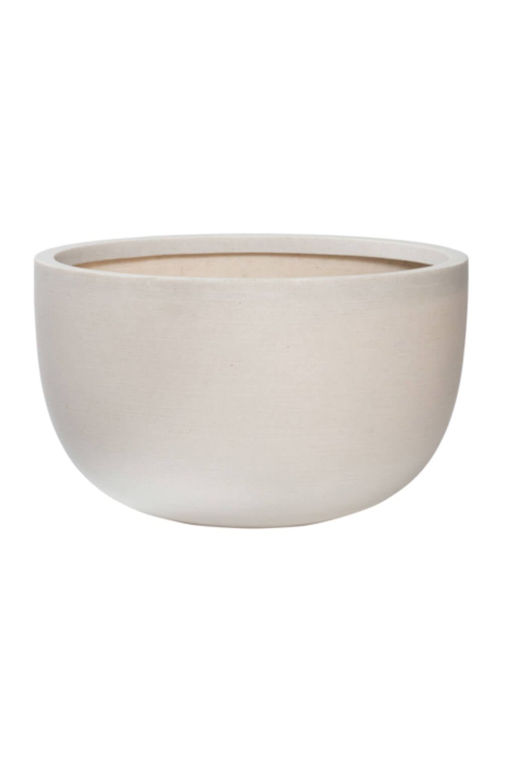 Sunny Bowl Natural White by Pottery Pots
