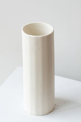 Bloom Vase silk white