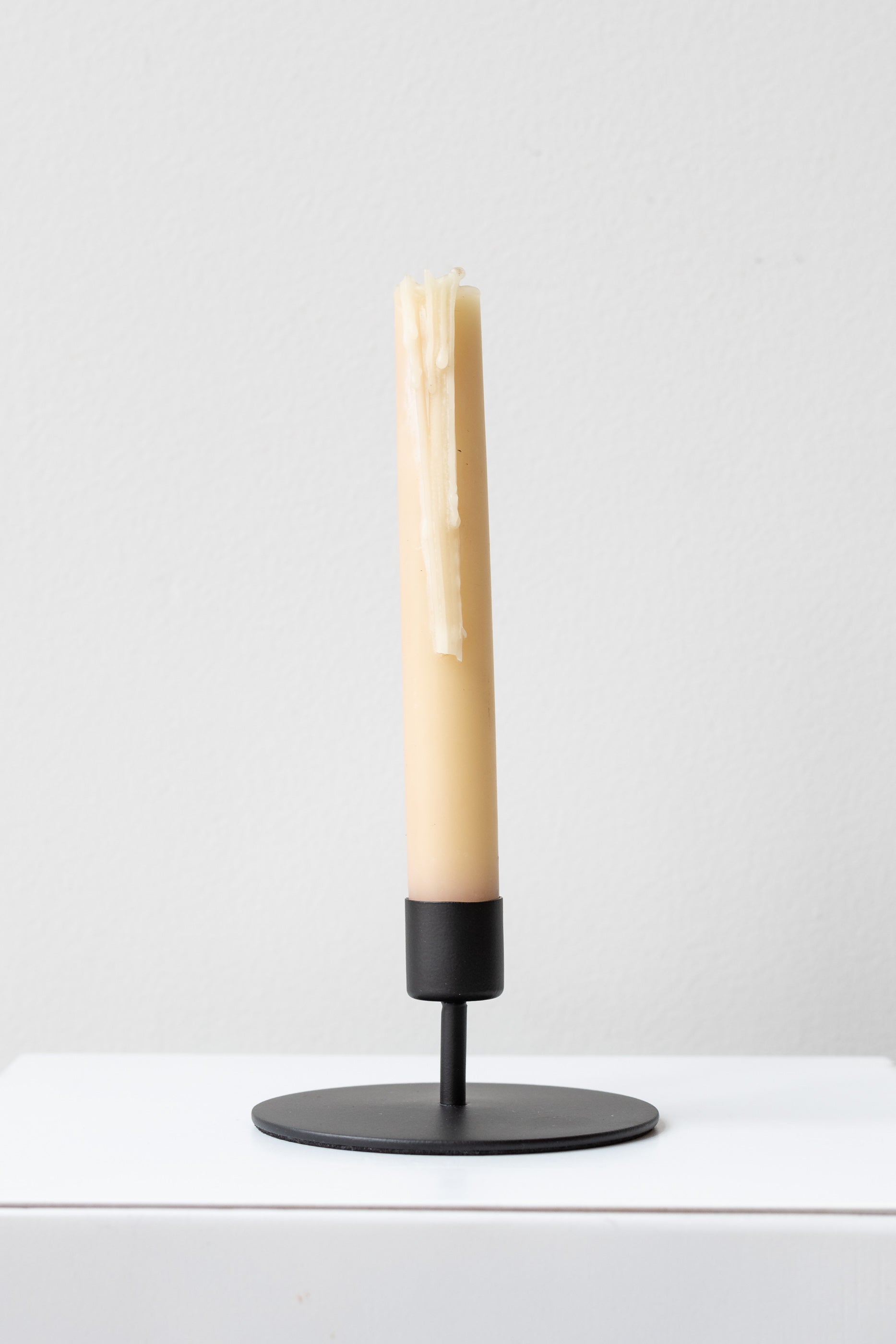 Taper Candle Holder Black Short