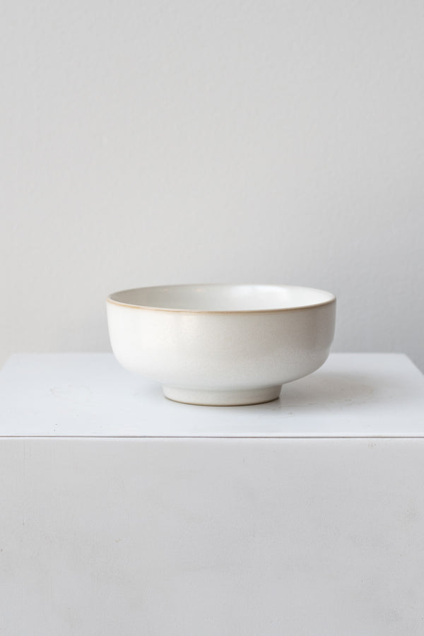 Sekki Bowl cream small by Ferm Living in front of white background