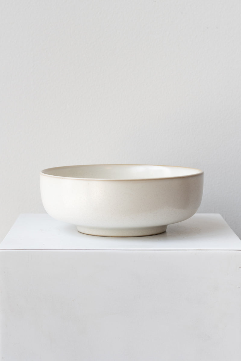 Sekki Bowl cream medium by Ferm Living in front of white background