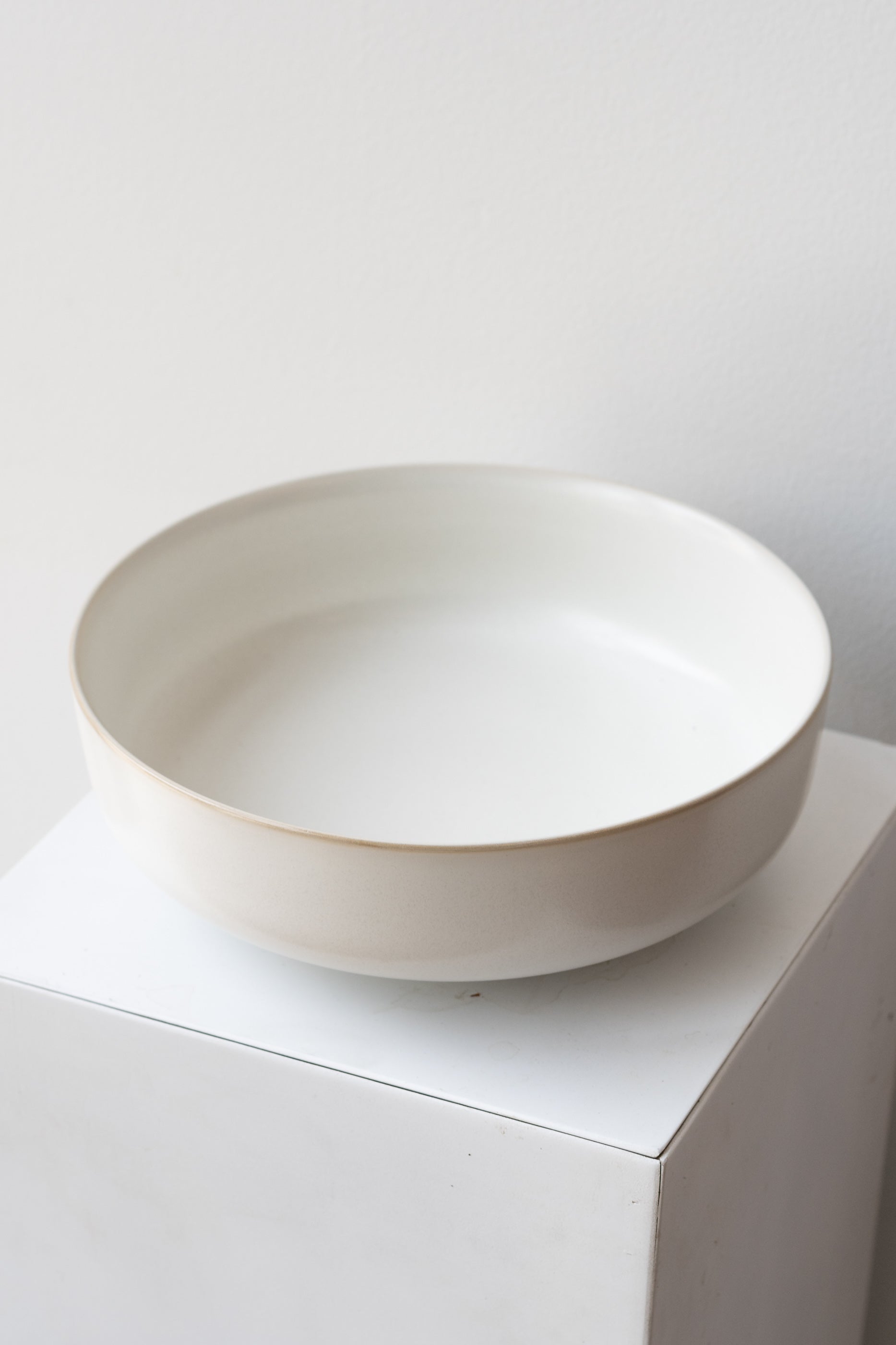 Sekki Bowl cream large by Ferm Living in front of white background