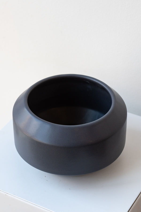Fumario Ceramic Bowl - Dark Grey