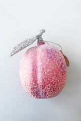 A view of Sugar Plum Ornament against a white backdrop