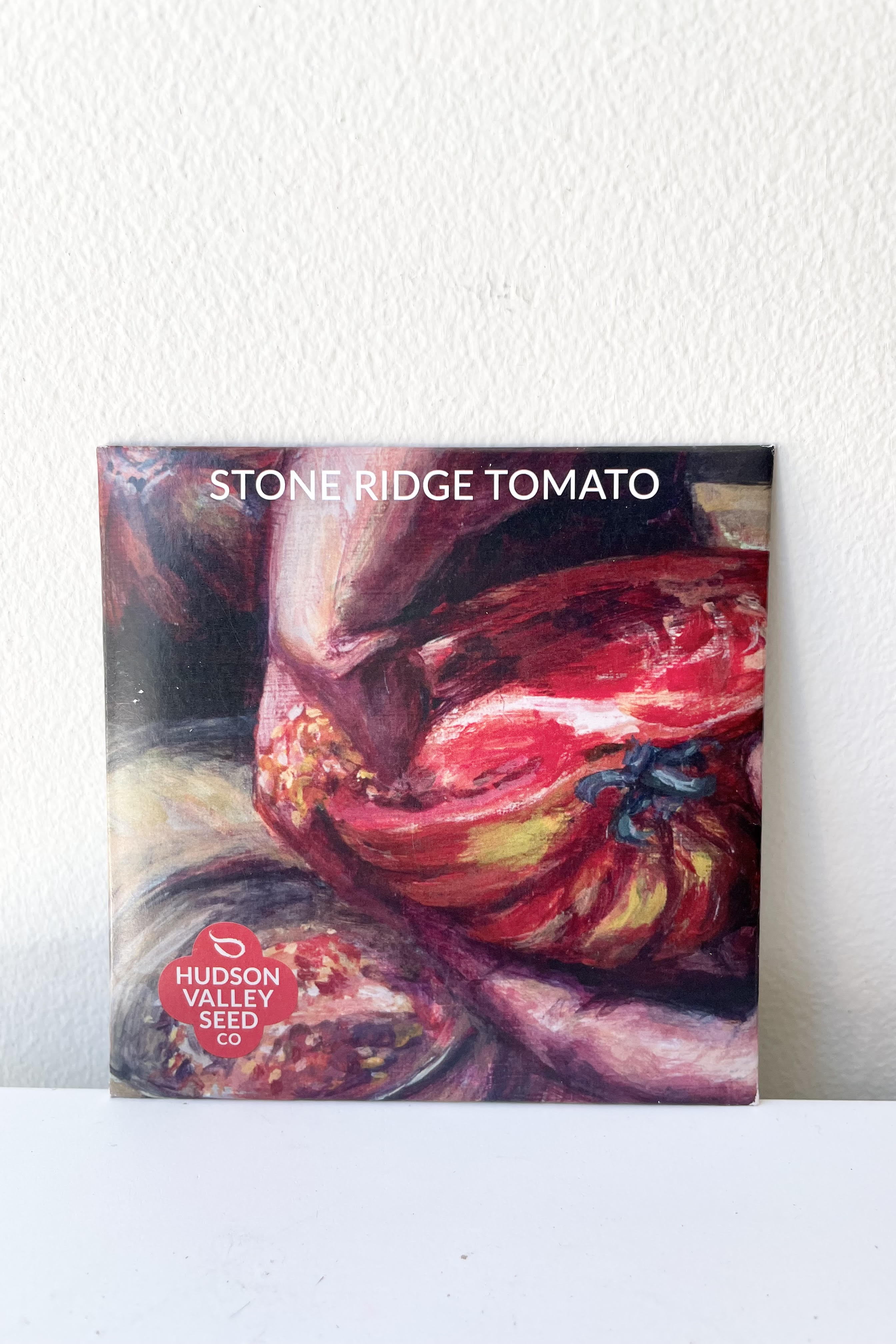 A detailed look at the packaging of the Stone Ridge Tomato 