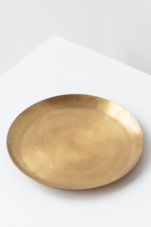 Plate Brass Medium