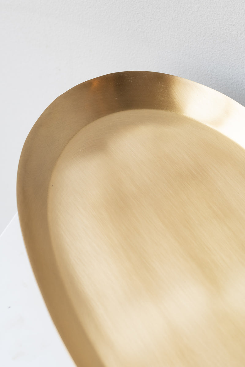 Brass Oval Tray – Sprout Home
