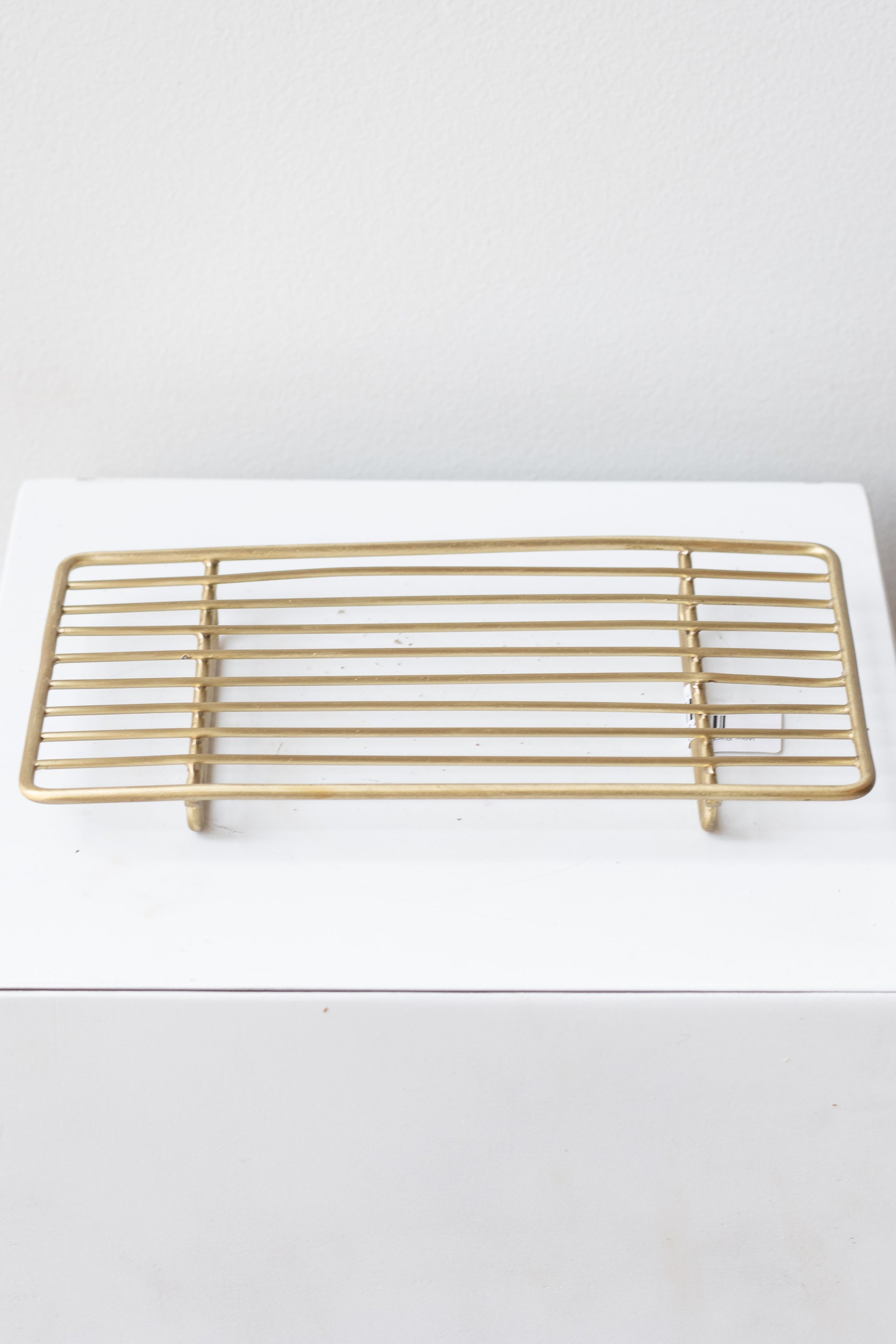 Wire Rack Rectangular Brass