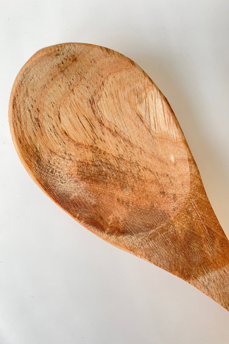 detail of Server Spoon mango wood small