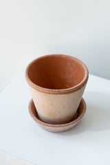 Rosa 3.9 inch Julie Pot by Bergs Potter on a white surface in a white room