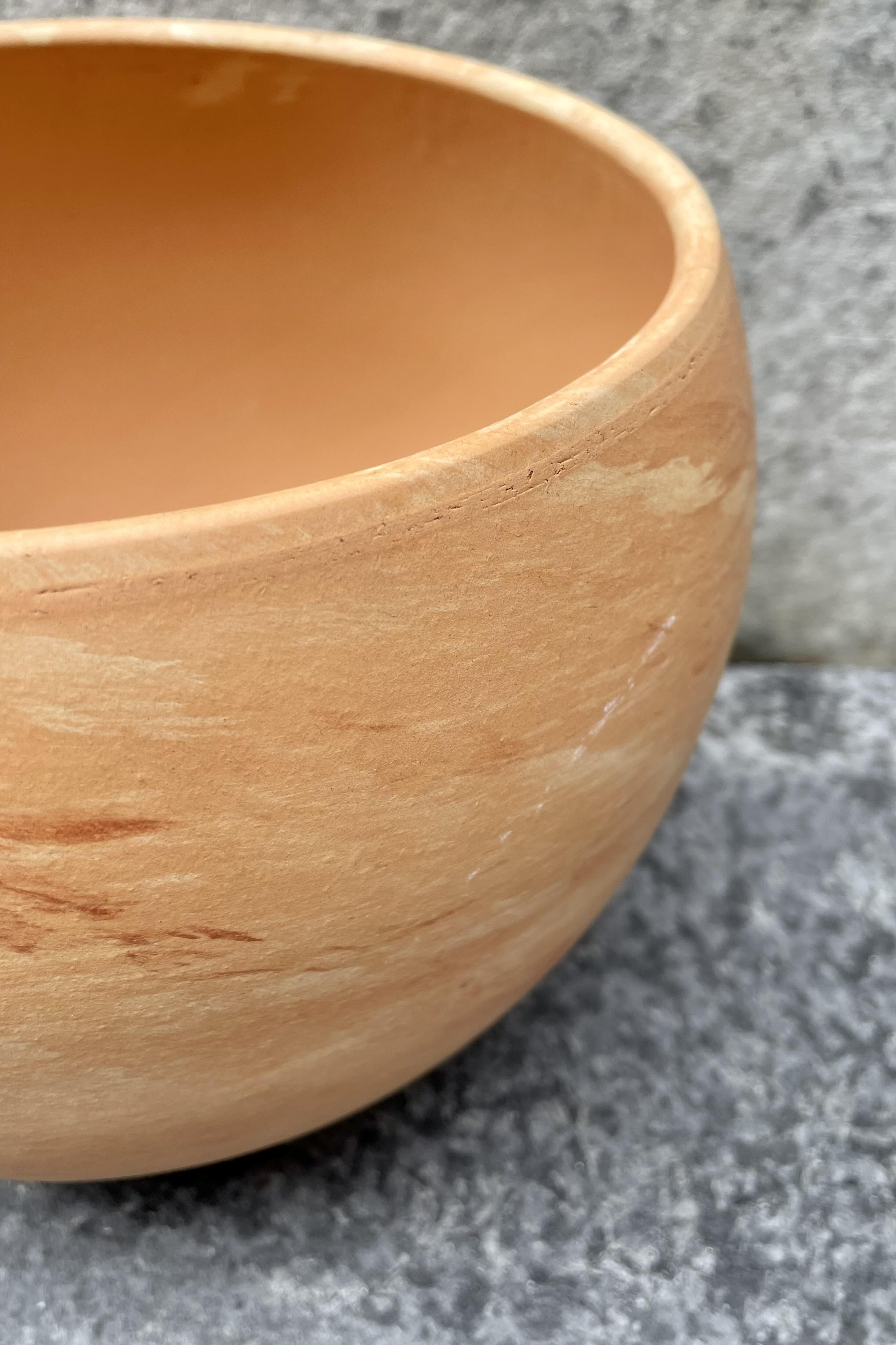 Luna Sphere Pot Light Marble 9"
