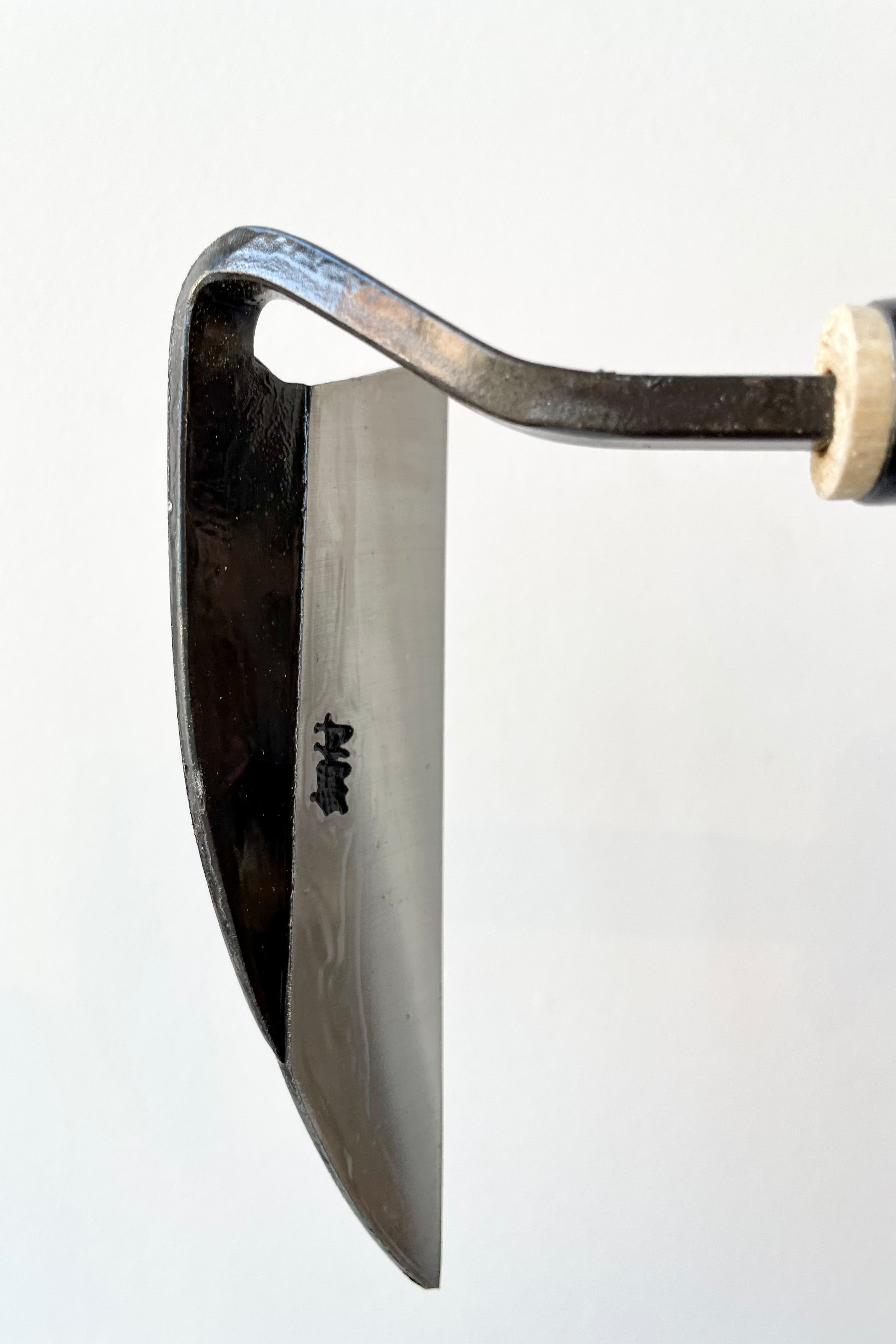 detail shot of Japanese weeding tool