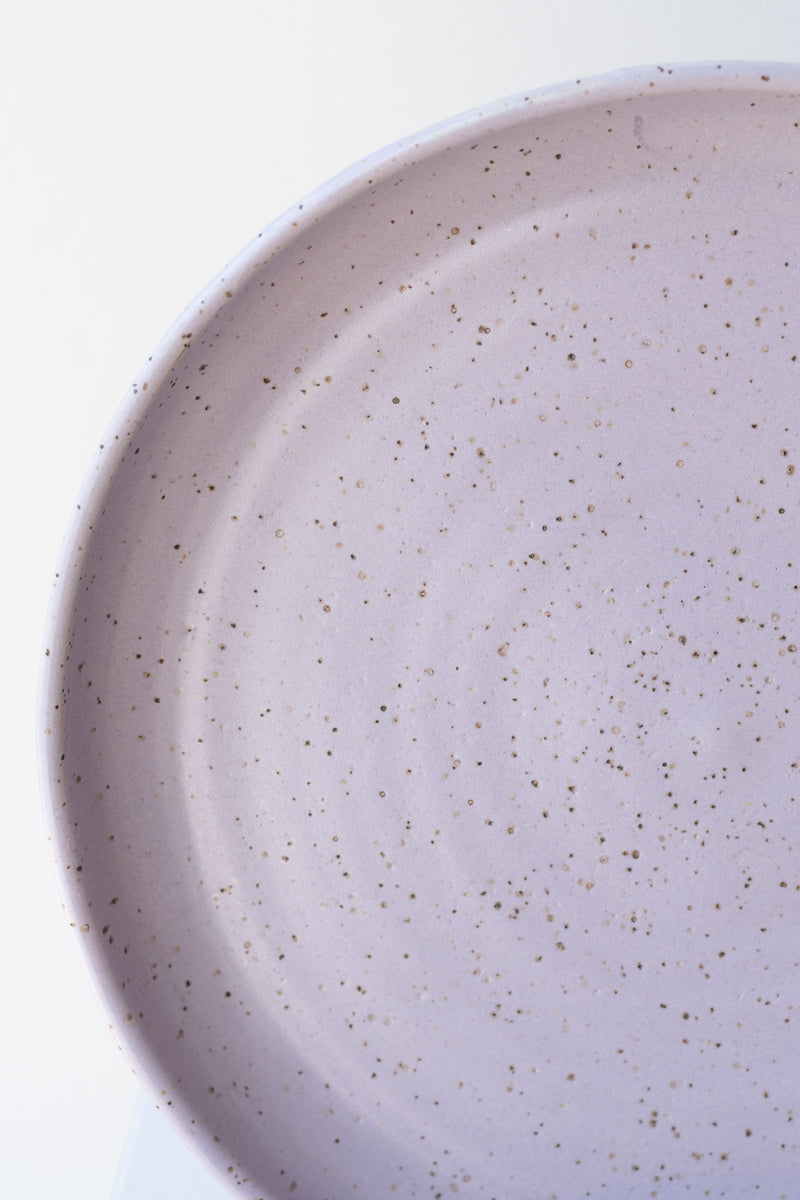 Close up detail of Wisteria Pastel Dinner Plate by Christina Kosinski