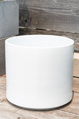 Solid Cylinder white 10”