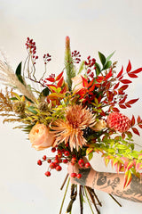 Harvest Moon arrangement by Sprout Home full of fall foliage